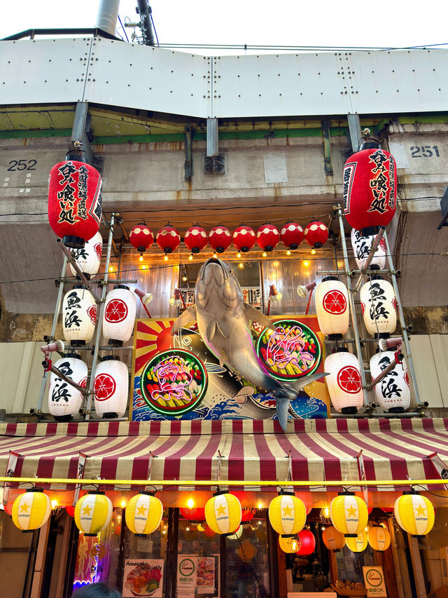 東京　東京観光　絶対に外せない観光スポット　アメヤ横丁に行ってきた！