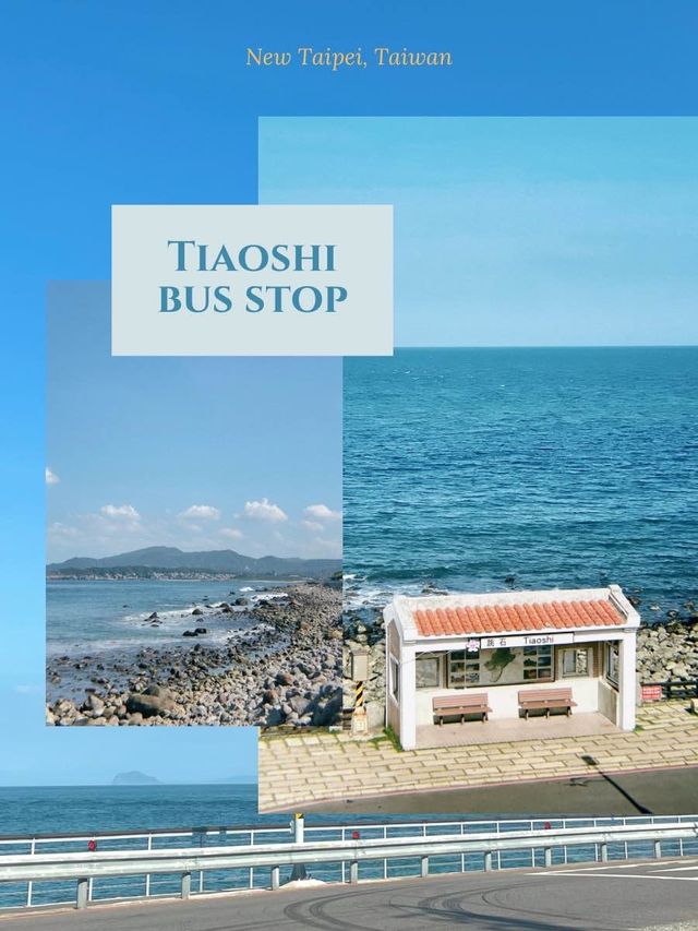 Enjoy this summer by the ocean at Tiaoshi Bus Stop🌊