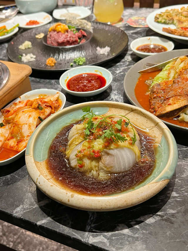 韓國居酒屋餐廳：精緻食物，口碑佳