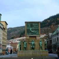 挪威峽灣城市Bergen