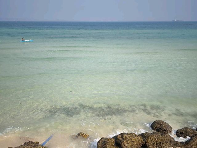 หาดแสม สะพานเขียว เกาะล้าน
