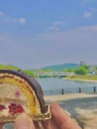 【岡山旅】目と舌で堪能♪ 静かにゆっくり過ごせる公園