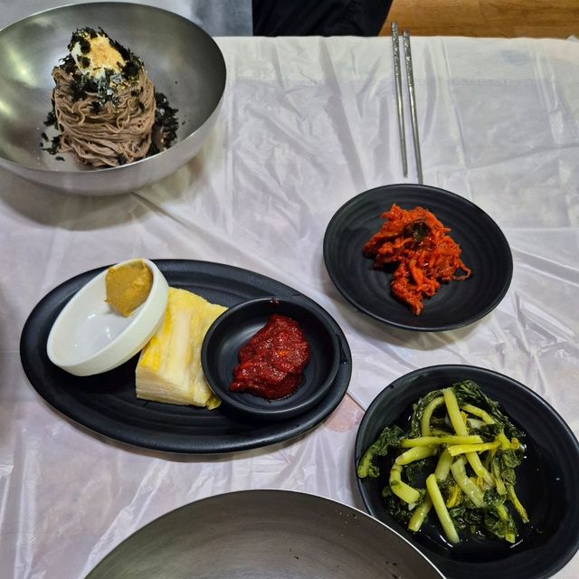 💙선선한 가을 여행 후 즐거운 식도락 여행 백촌막국수💙