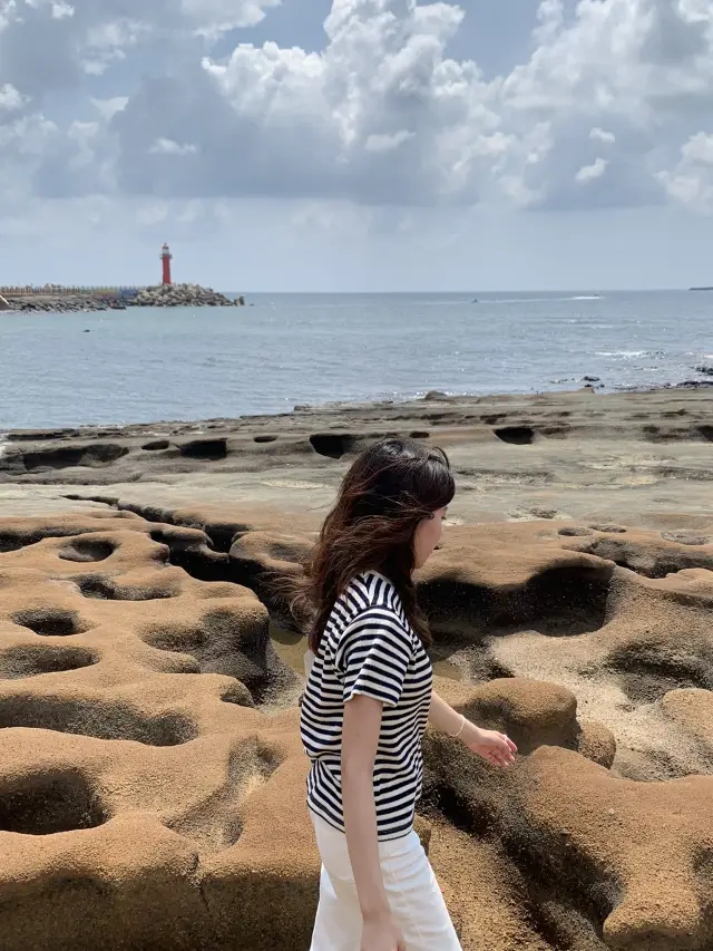 済州🇰🇷韓国の方に人気の撮影スポット📷サゲ海岸