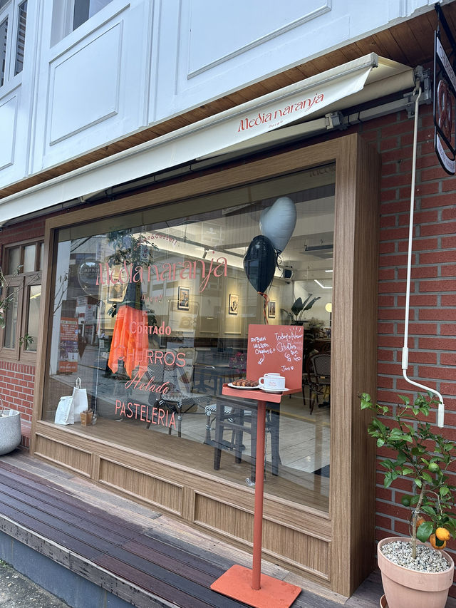 【韓国/大邱】さくさくチュロスカフェ☕️