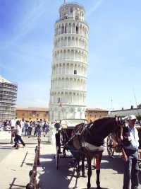 Exploring Pisa on a Hot Summer Day