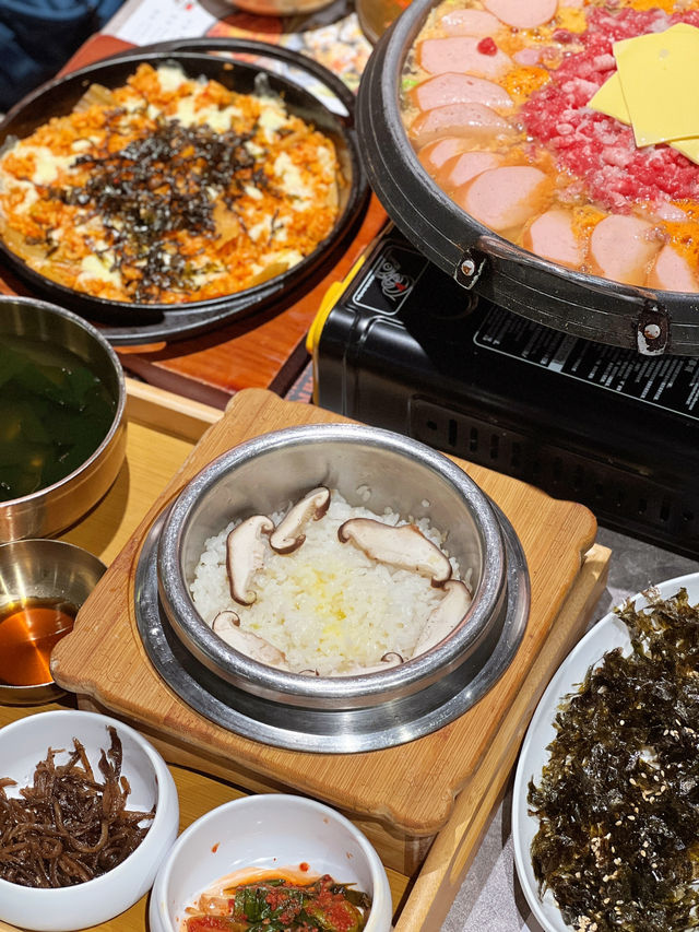 尖沙咀韓式部隊鍋釜飯
