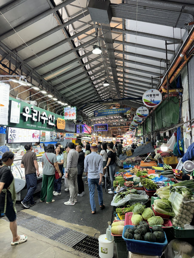 【韓国旅行】済州島／活気溢れる東門在来市場で食べ歩き