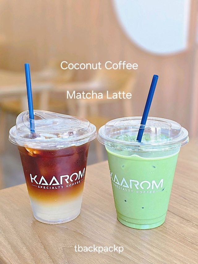 Kaarom กาแฟ มัทฉะอร่อย ย่านราชวินิตบางแก้ว☕️