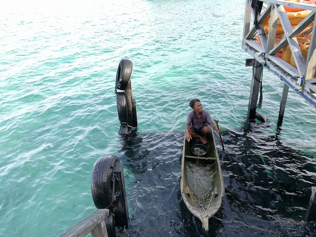 A Diver’s Haven with Fresh Seafood Delights, Mabul