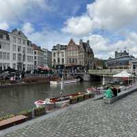 Most picturesque street in Ghent
