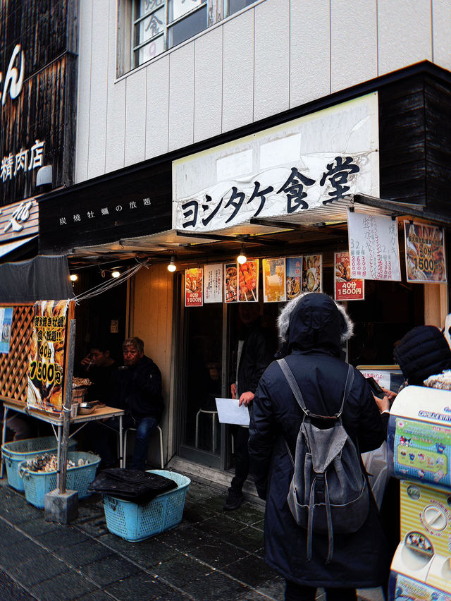 《 必食松島名物》¥1500 就有40分鐘炭燒牡蠣放題！