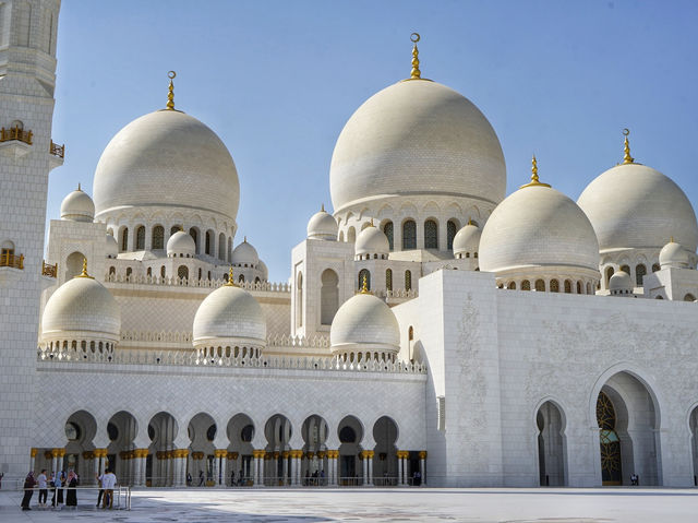 Majestic Experience at Sheikh Zayed Grand Mosque