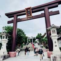 🦁沖繩｜佇立懸崖上洗滌身心靈的⛩️「波上宮」