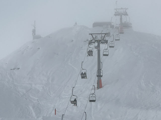 Skiing on Top of the World at Nordkette