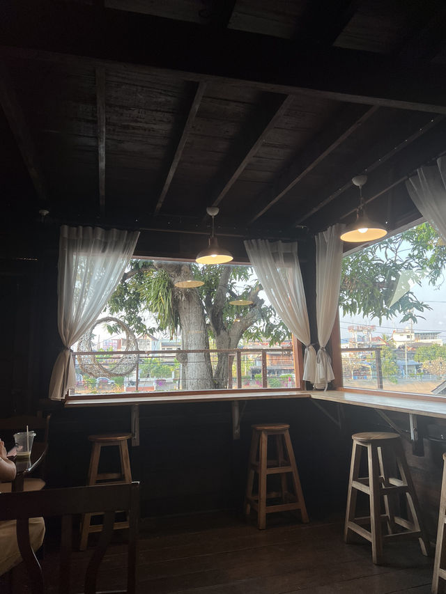 Wooden house cafe