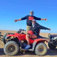 Desert Thrills and Tranquility: Quad Bikes and Camels in Sharm El Sheikh