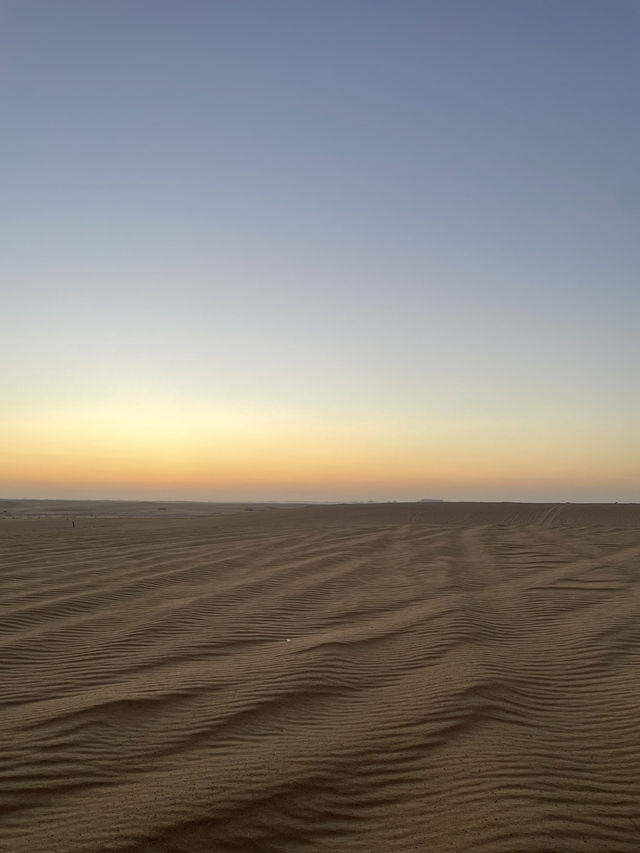 【エジプト】サハラ砂漠の夕日🇪🇬🌇
