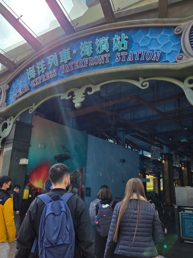 香港海洋公園。好玩，好正呀！
