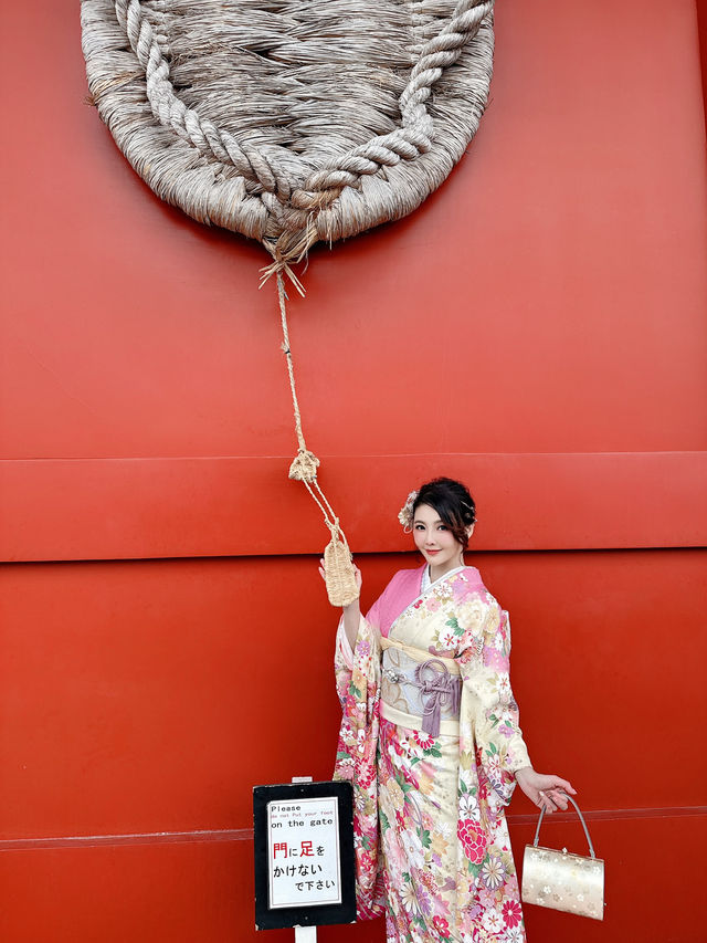 東京淺草和服初體驗