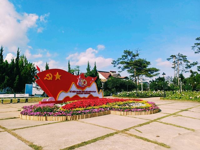 越南大叻著名花園公園景點：Flower garden，適合打卡拍照📸