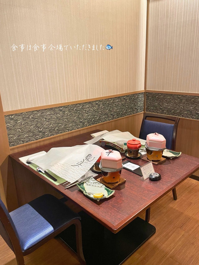 伊豆ならではの海の幸が食べれる夕食♨️東伊豆 稲取銀水荘