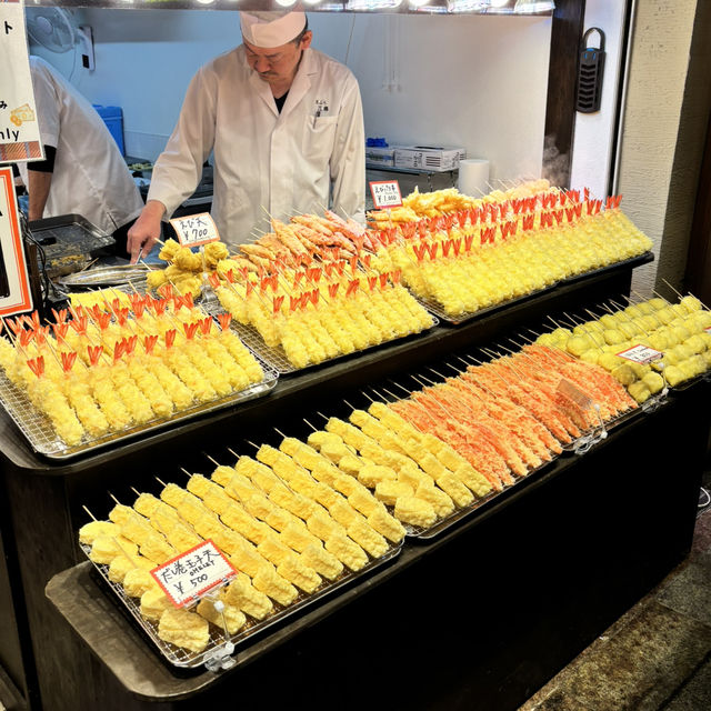 🇯🇵【京都】職人の技が際立つ天ぷらの専門店！天勝！(^^)