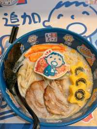 大口仔主題日式拉麵店🍜💙｜富山麵家 (銅鑼灣)