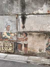 Exploring the great murals of Georgetown! 