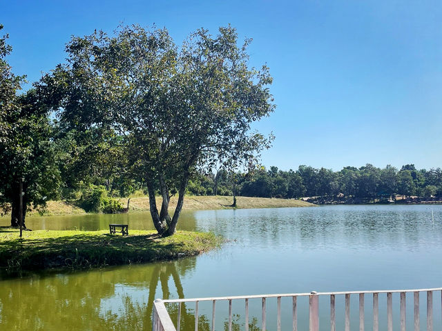 เที่ยวห้วยตึงเฒ่า (บริเวณอ่างน้ำ) 🏞️🛶