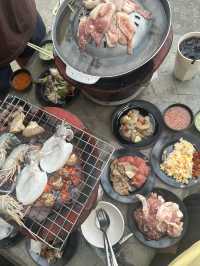 หมูกะทะ ทะเลเผา ที่คุ้มมากกก❗️