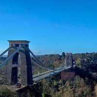Visited the Clifton Suspension Bridge with family 