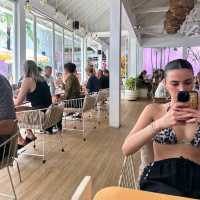 cute cafe with lovely menu