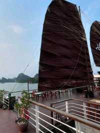 🛳️ Cruising Through Halong Bay with an Amazing Lunch Experience!