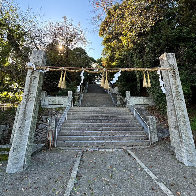 🇯🇵【愛媛県】迫力の鳥居⛩️三嶋神社⛩️^ ^