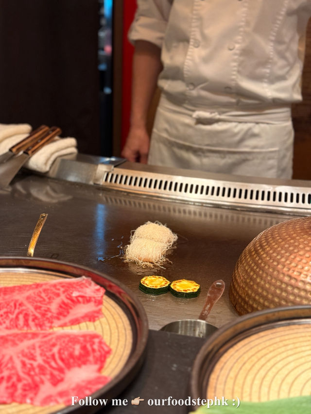 ☞ $480嘆米芝蓮日籍廚師主理鐵板燒😋 