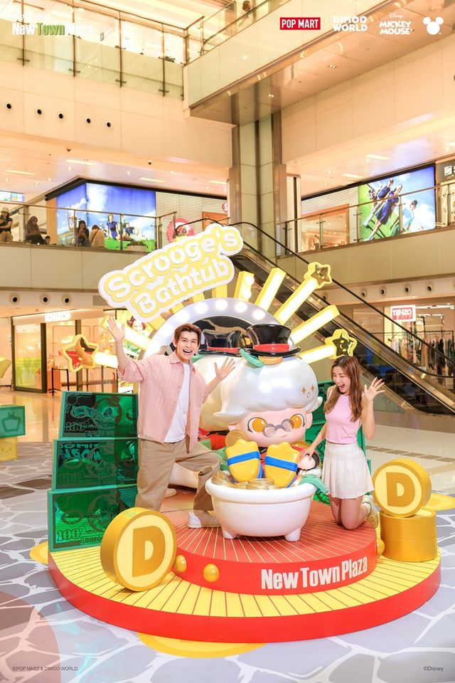 POP MART人氣角色DIMOO 以Disney人物造型 登陸沙田新城市廣場