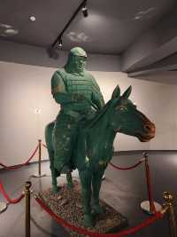 Standing tall like the great Genghis Kha