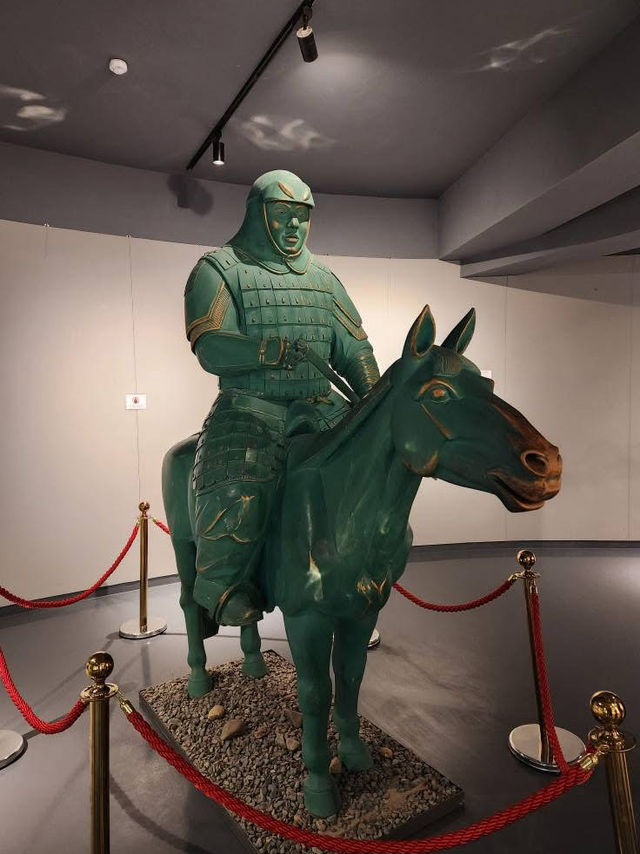 Standing tall like the great Genghis Kha