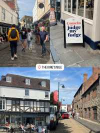 A day in Canterbury, Kent