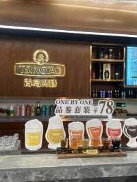 中国🇨🇳TSINGTAO1903バー（Museum Bar）❤️ビールと食事を素敵な空間で楽しむならここ！