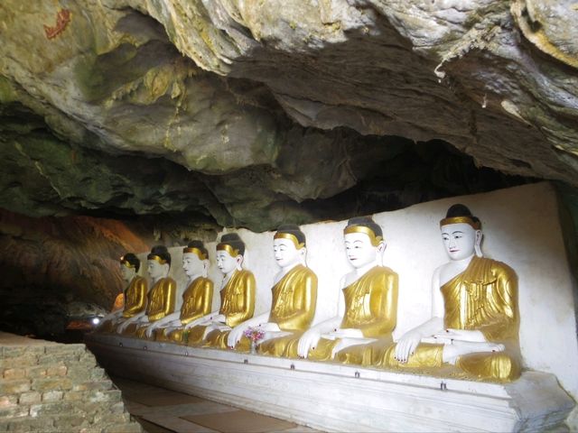 【ミャンマー🇲🇲】パアン近郊の洞窟寺院
