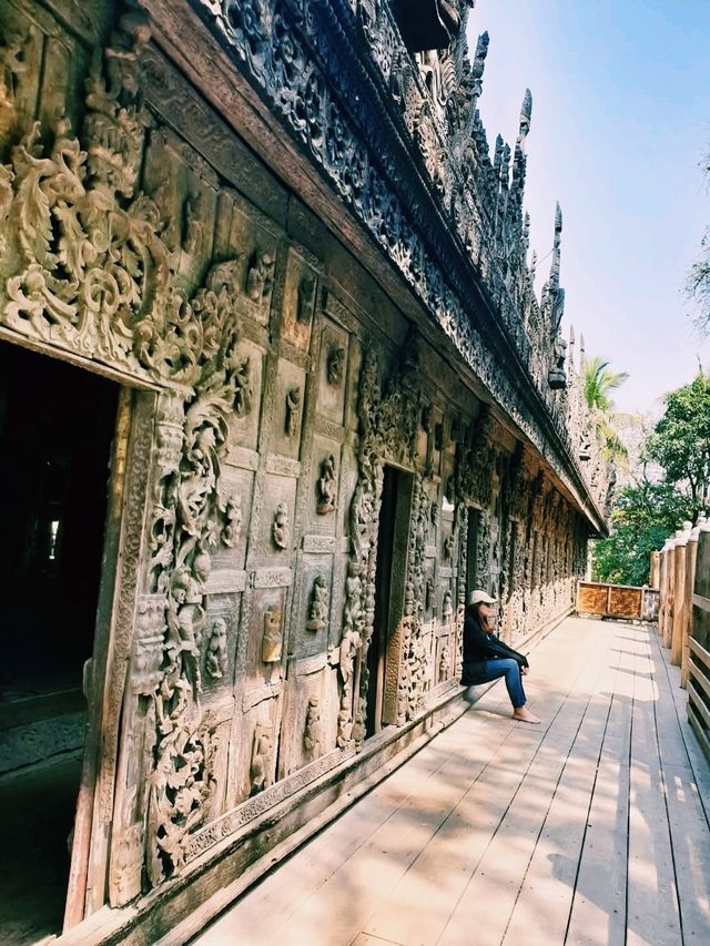 Golden Palace Monastery: A Masterpiece Carved in Teak