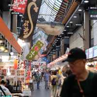 ตลาดคุโรมอนอิจิบะ โอซาก้า