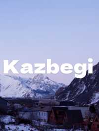天空の世界ジョージア・カズベキ🇬🇪