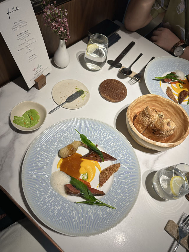 A Michelin One Star ⭐️ Dining Experience at Feuille 🇭🇰