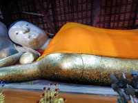 สักการะพระนอนองค์ใหญ่อยุธยา อายุกว่า 600 ปี