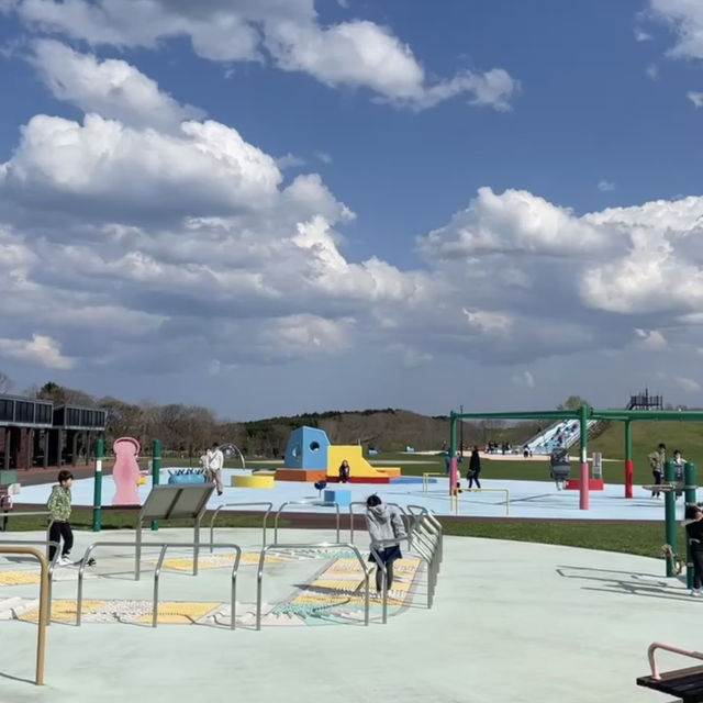 無料とは思えない！！アスレチックも健康遊具も楽しめる