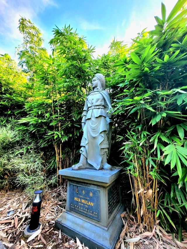 Inside the bamboo grove, greatness reside