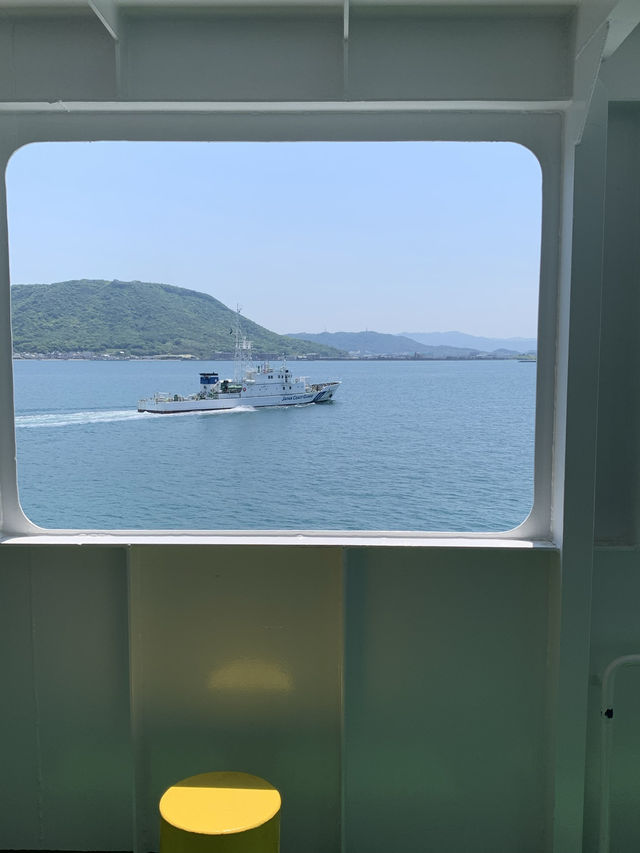【香川🇯🇵】フェリー⛴️で離島・小豆島の旅へ